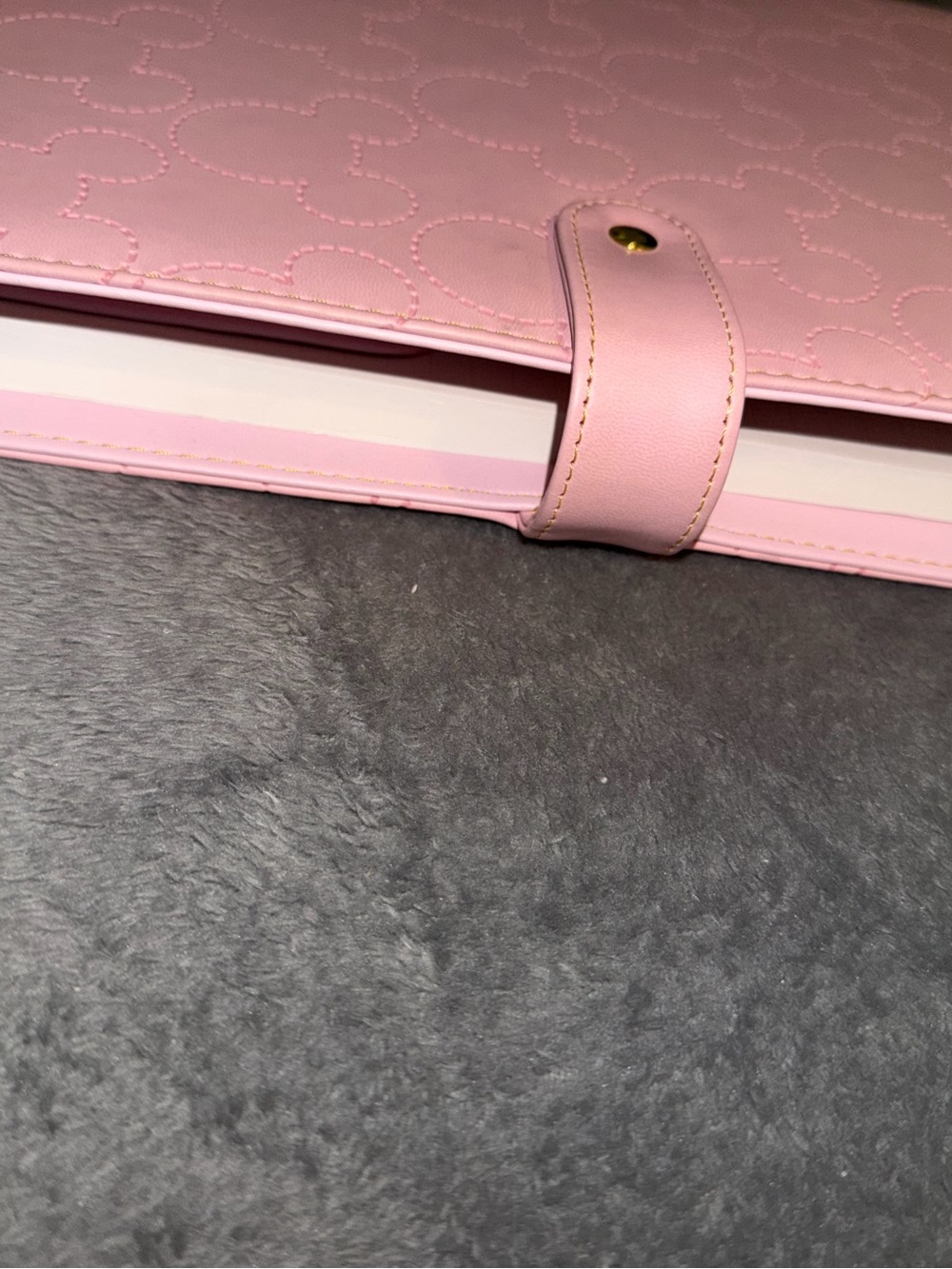 RARE Walt Disney Mickey Mouse Pink Padfolio Set - Picture 3 of 13